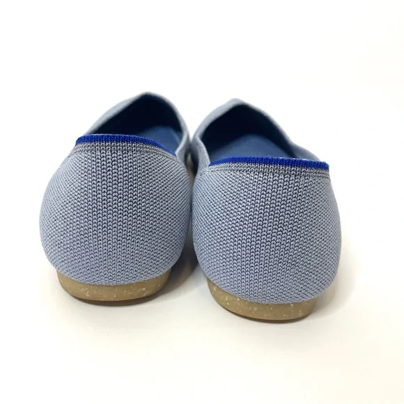 Rothy’sSomething Blue The Point Size 8.5 Pointed Toe Sparkle Blue Flats